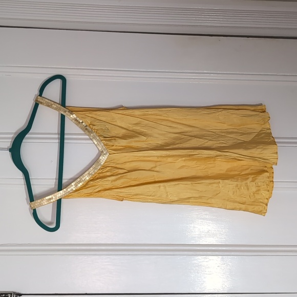 Express Tops - Silk Express Lemonade And Sequin Cami